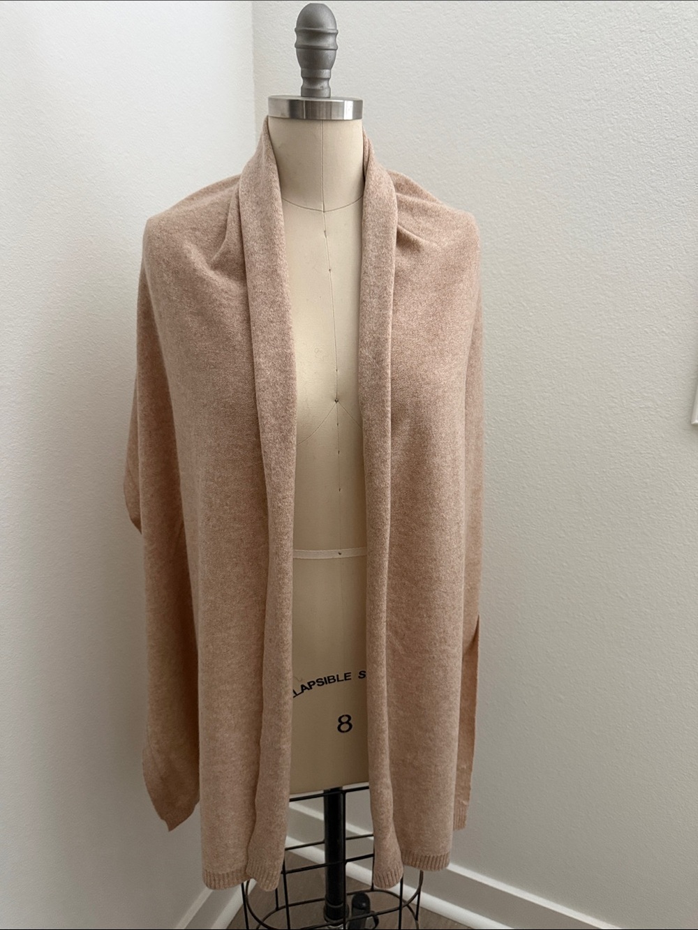 Theory Open-Front Cardigan Sweater - Blush Pink